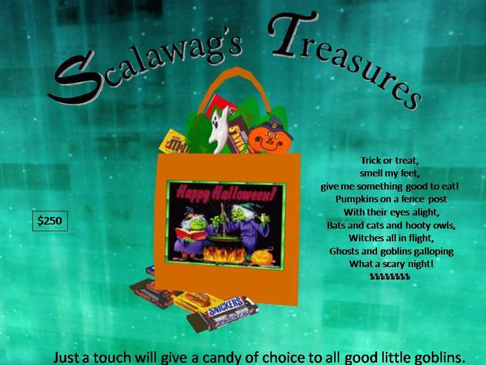 Trick or Treat sack 1