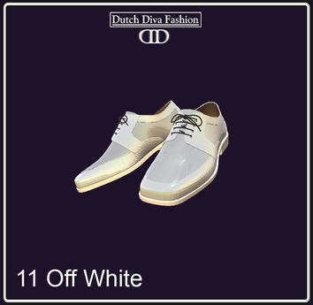 Second Life Marketplace Dutch Divo Stefano Shoes 11 Off White