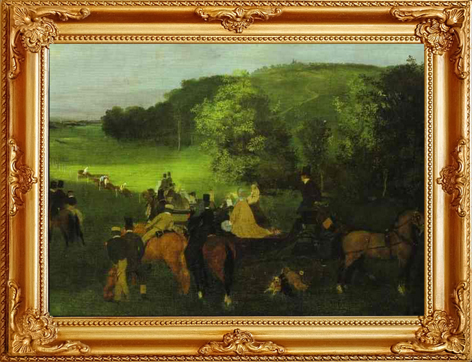 Edgar Degas - On the Racing Field