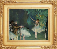 EDGAR DEGAS-DANCERS IN PINK