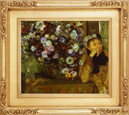 EDGAR DEGAS-DANCERS IN PINK