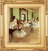 EDGAR DEGAS-DANCERS IN PINK