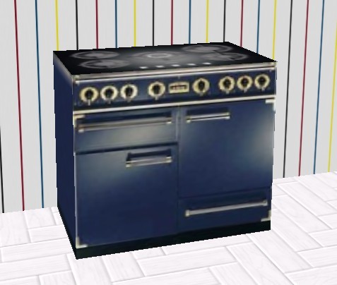 Kitchen stove - Blue