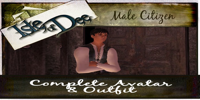 Isle Of  Dee - Outfit - Citizen Hombre - Avatar completo con AO