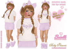 :*BABY*: Brielle Purple Kids + MESH