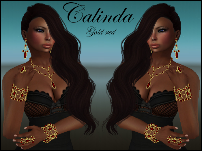 CALINDA GOLD RED