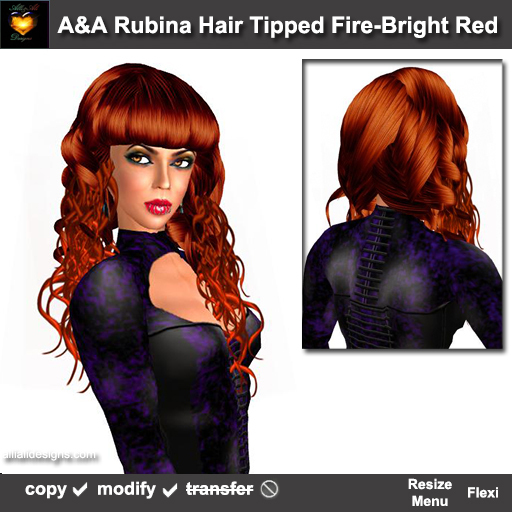 purple red hair color goth
