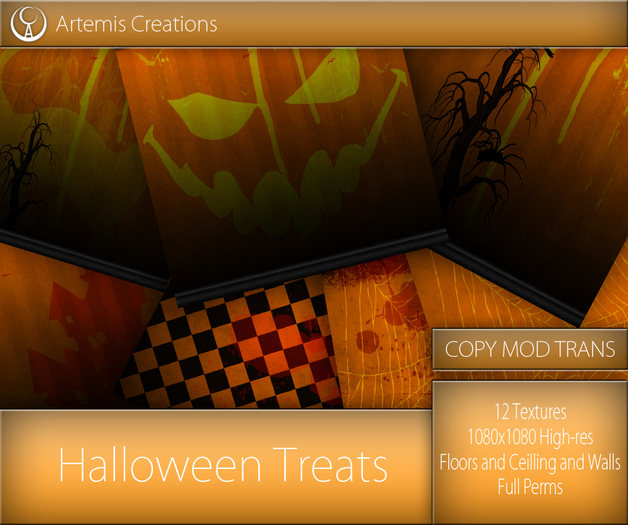 [A] Halloween Treats (12 textures)