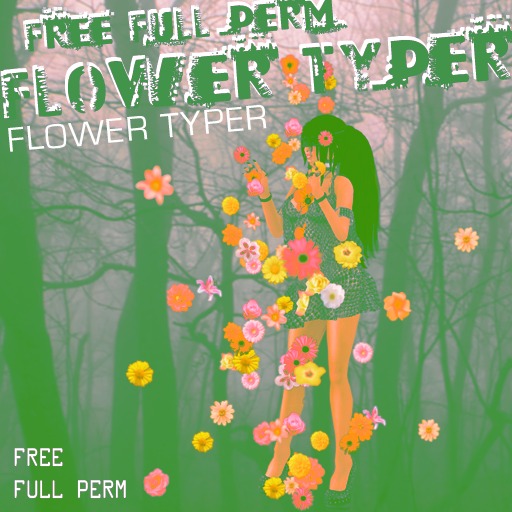 Free Full Perm Flower Typer - PERFECT VALENTINE'S DAY GIFT