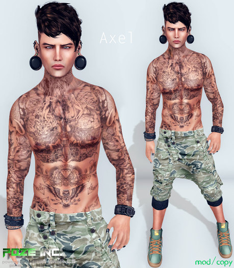 .::POZE Inc. - Axel::. DEMO
