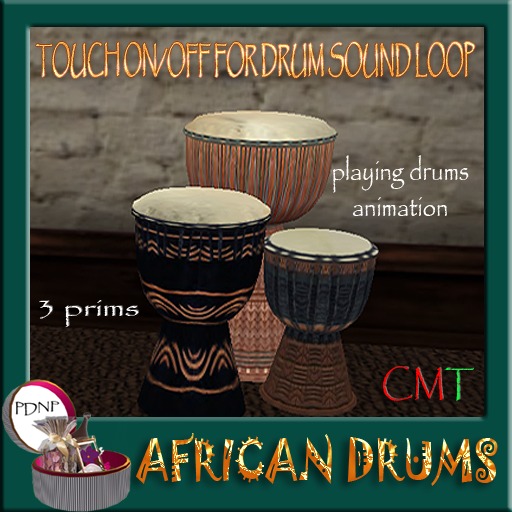 PDN: AFRICAN DRUMS BOXED