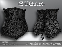 SUGAR Jezabel Underbust Corset - ORNATE Boxed
