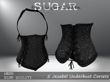 SUGAR Jezabel Underbust Corset - LUSH Boxed