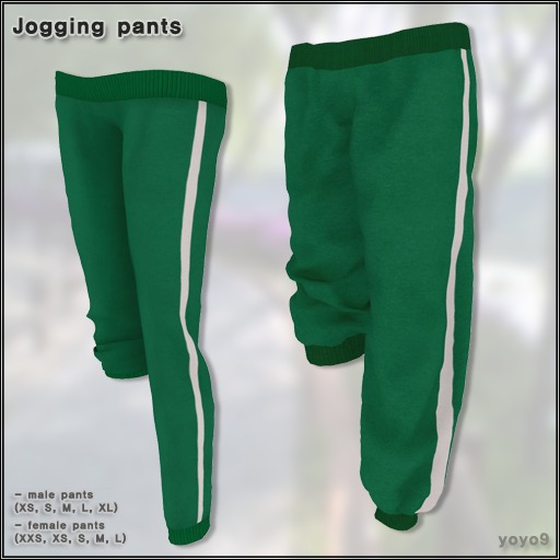 * yoyo9 * jogging pants green