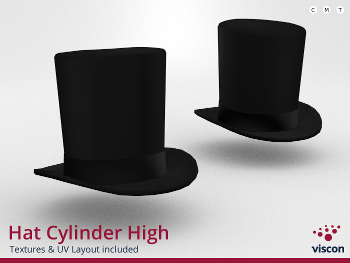 *viscon* Mesh Hat Cylinder High