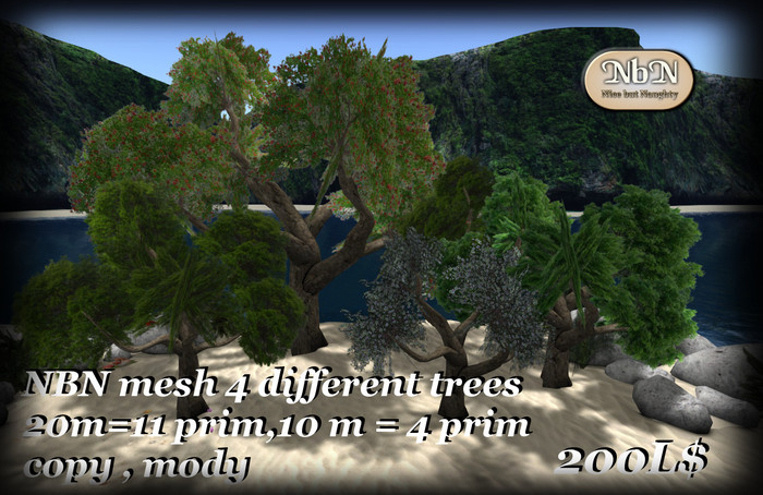 NBN mesh 4 different tree copy mody
