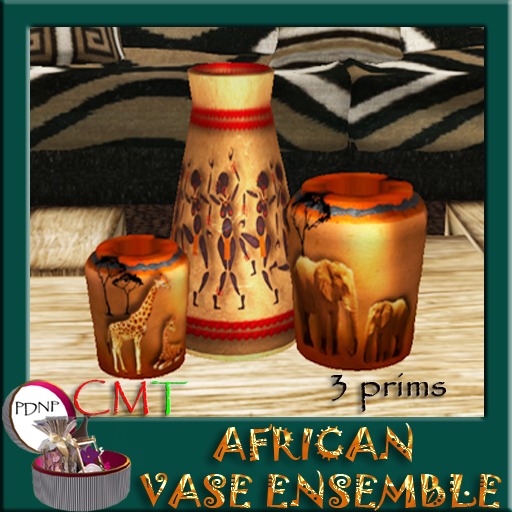 PDN: AFRICAN VASE ENSEMBLE BOXED