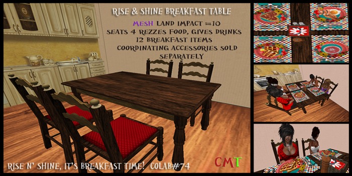 PDN: Colab Kit 74 Rise N Shine Breakfast Table boxed