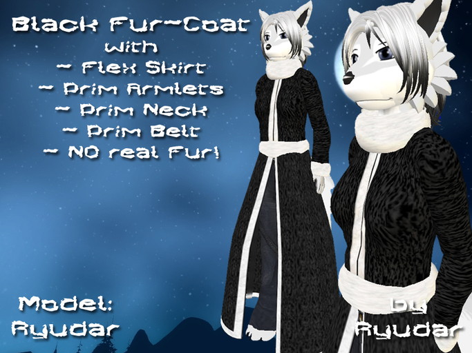 Black Fur-Coat (Mod-Copy)