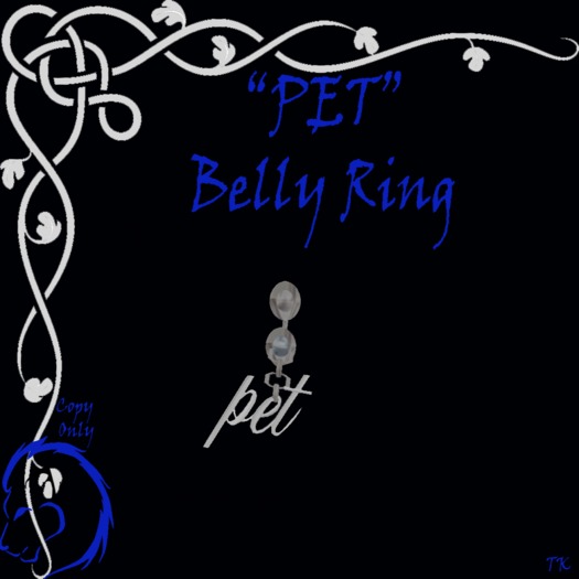 Top Katz Pet Belly Ring