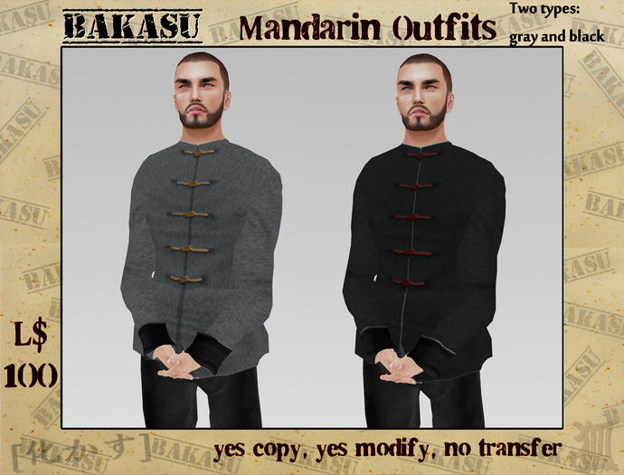Bakasu - Mandarin Outfits