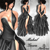 ~Narcissus~Mahal Gown Black