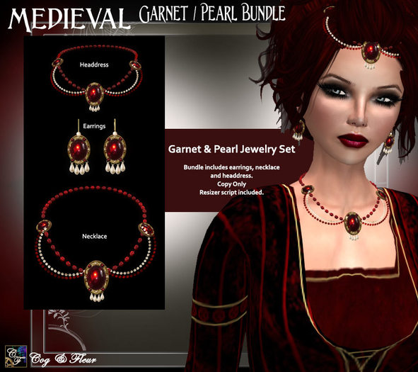 C&F Celtic Cross Jewelry Set