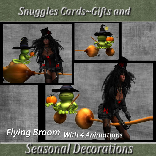 Flying Broom with toad *Promo price 60L*