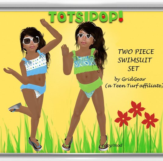 TOTSIPOP! Mesh Clothing Set