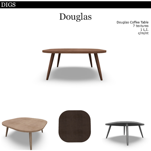 DIGS - Ferryside Coffee Table [MESH] (Boxed)