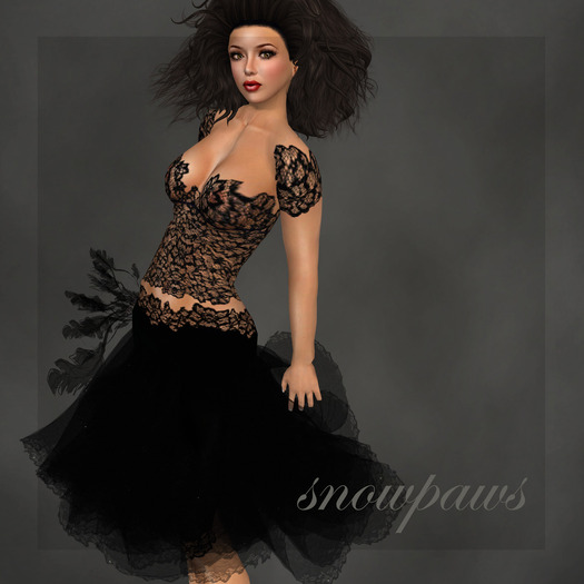 Snowpaws - Ava Dress