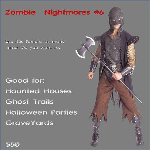 TEXTURE  zombie 6