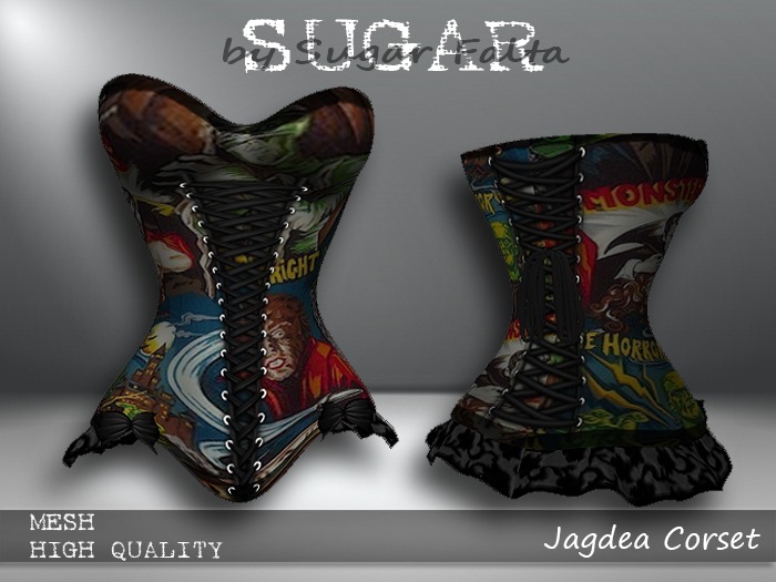 SUGAR Jagdea Corset MONSTERS Boxed