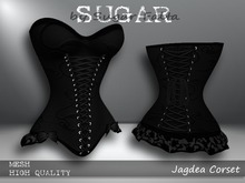 SUGAR Jagdea Corset BLACK NOIR2 Boxed