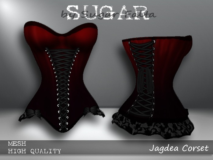 SUGAR Jagdea Corset VAMPYRE Boxed