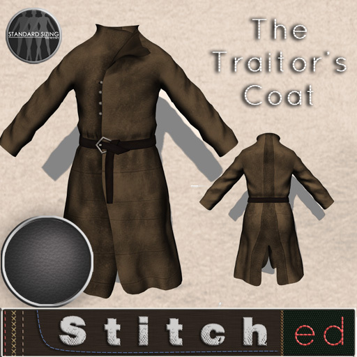 [ Stitched ] - The Traitor's Coat in Grey