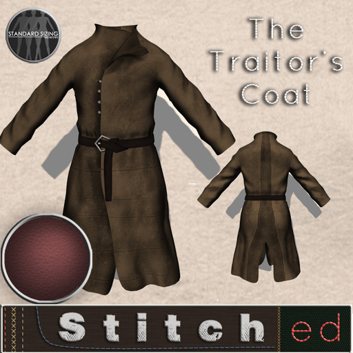 [ Stitched ] - The Traitor's Coat in Red