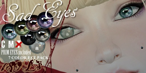 *new* <<< np >>> SAD EYES - 7 color fatpack