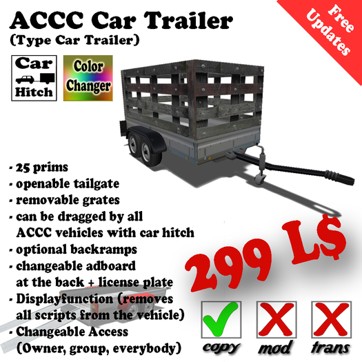 ACCC Car Trailer v.1.0 (boxed)