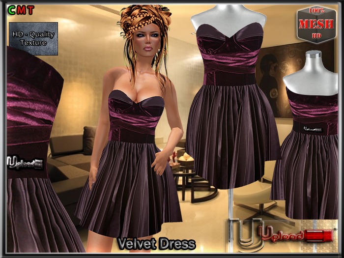 Upload[_]:: - Velvet Dress