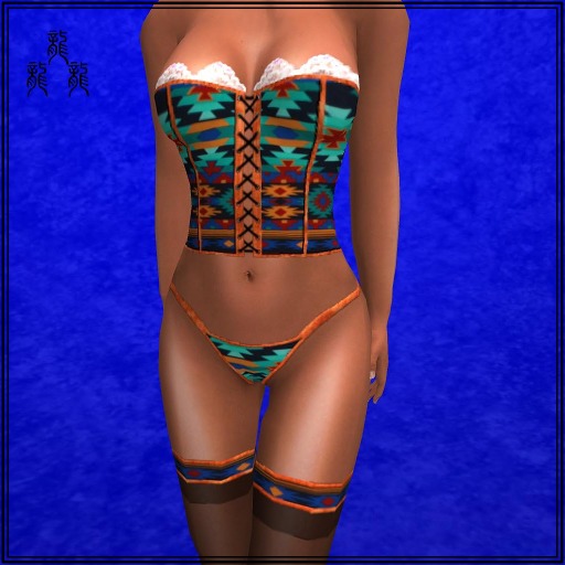Western Roses Corset (PG)