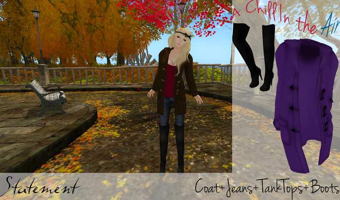 Fall Chill Outfit (Blue)