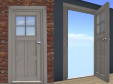 Scripted Mesh Classic Door