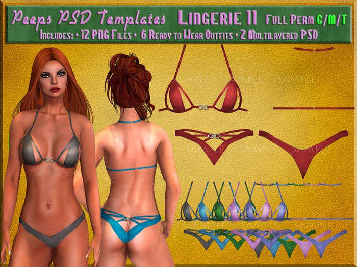 Peeps PSD Templates Lingerie 11