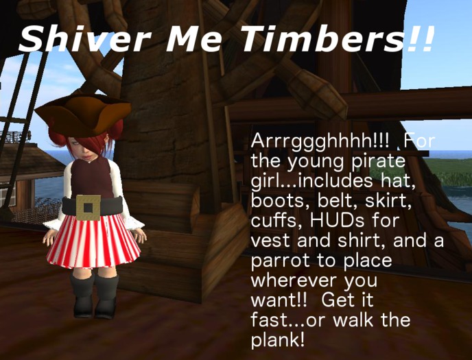 *Royal Ragamuffins* Shiver Me Timbers for TD