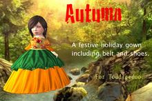 *Royal Ragamuffins* Autumn Dress for TD