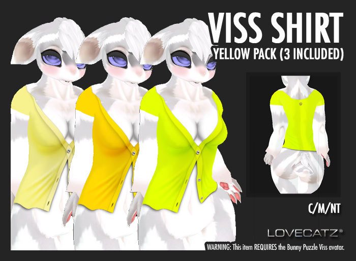 Viss Shirt Yellow Pack 