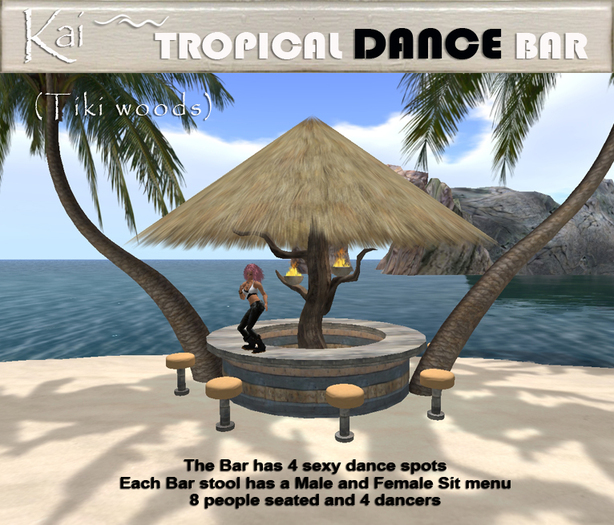 Kai - DANCE BAR (Light Wood) Copy/Mod