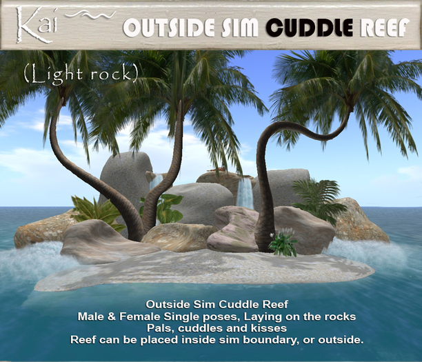 KAI -OFF SIM CUDDLE REEF - COPY MOD (light rock)