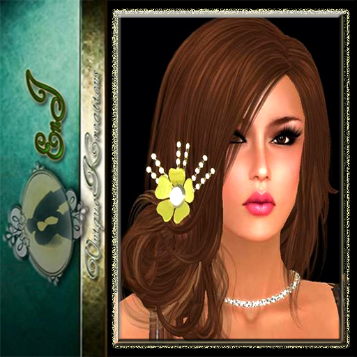 flower gem stone yellow